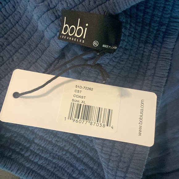 Bobi smocked waist wide leg pant size X-Large - Picture 7 of 7